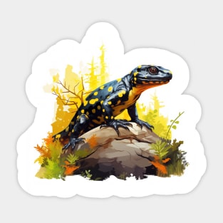 Fire Salamander Sticker